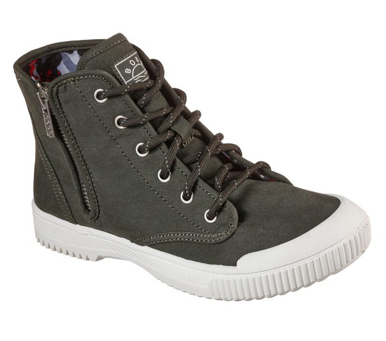 Skechers Bobs Verse - City Mover - Womens Boots Olive [AU-FK9936]